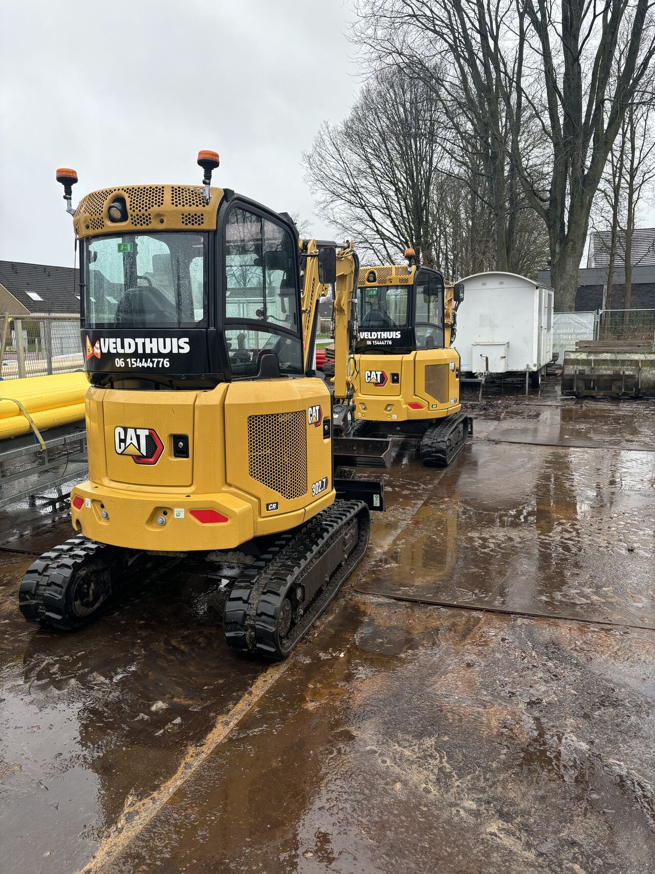 Shovel in actie